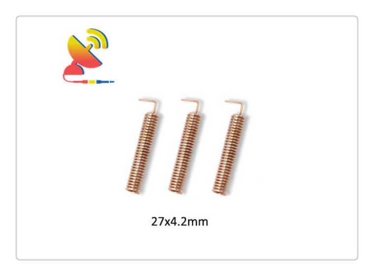 27x4mm High-performance 433MHz Helical Antenna For Data Transmission - C&T RF Antennas Inc