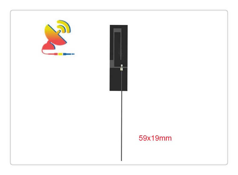 59x19mm High-performance Internal 4G Antenna Flexible PCB Antenna C&T RF Antennas Inc