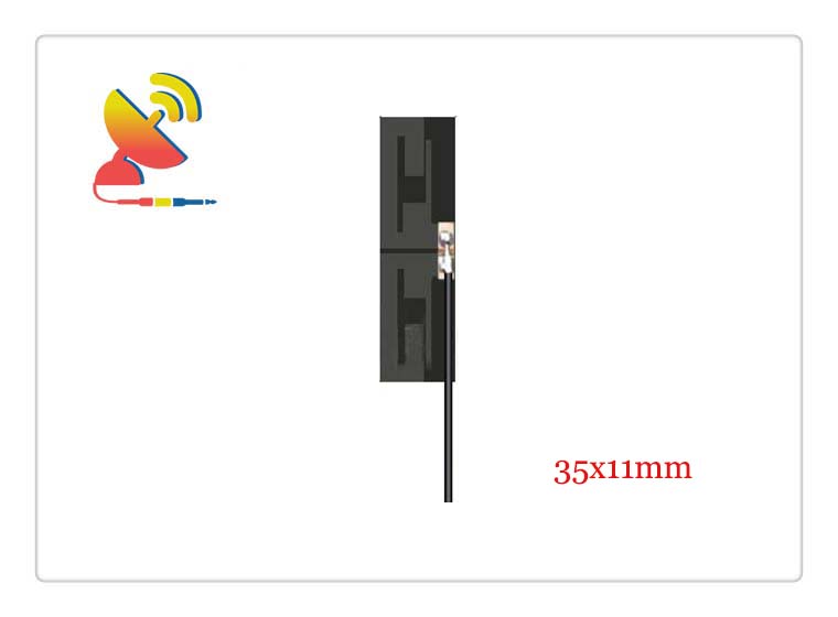 C&T RF Antennas Inc - 35x11mm Right Side Soldering Flexible PCB 2.4 GHz And 5GHz Antenna Manufacturer