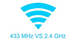 433 MHz vs 2.4 GHz wireless communication technology