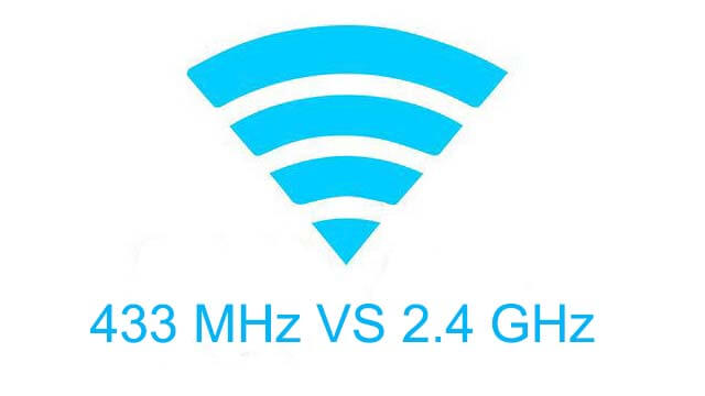 433 MHz vs 2.4 GHz wireless communication technology