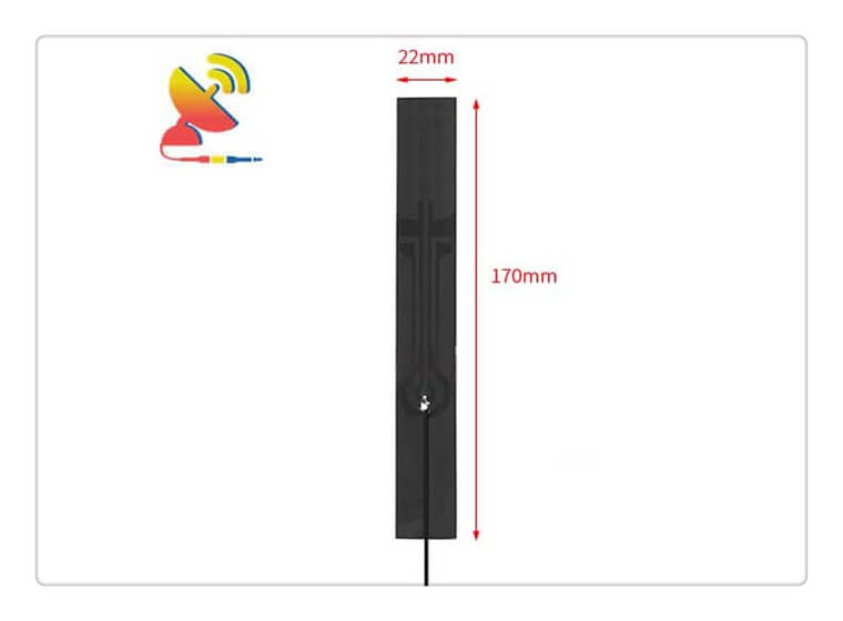 170x22mm 15dBi antenna 5G NR High Gain Omnidirectional Antenna manufacturer - C&T RF Antennas Inc