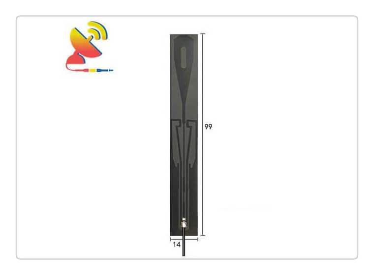 99x14mm Flexible PCB Antenna High Gain 4G Indoor Antenna Manufacturer - C&T RF Antennas Inc