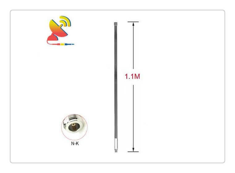 20x1100mm Omni High Gain 11dBi Lora Antenna Manufacturer China C&T RF Antennas Inc