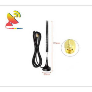 C&T RF Antennas Inc - 30x173mm ISM Frequency 169 MHz Suction Cup Antenna Magnetic Mount Antenna - C&T RF Antennas Inc