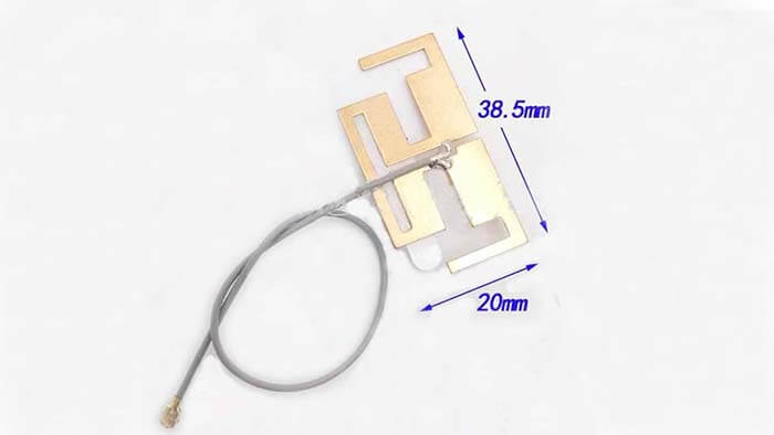 Internal antenna Metal sheet antenna - C&T RF Antennas Inc