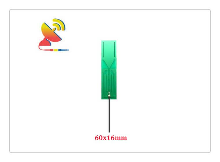 60x16mm High-gain 5dBi 4G NB-IoT Band Embedded PCB Antenna - C&T RF Antennas Inc