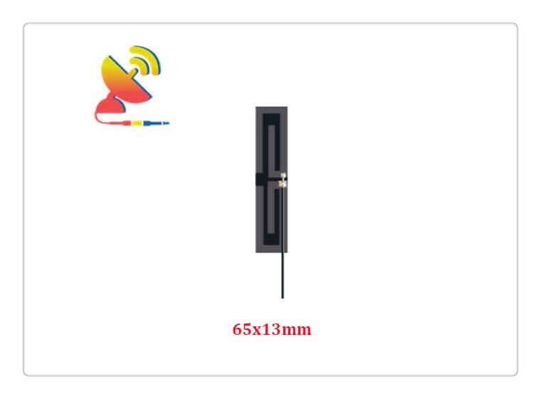 65x13mm High-Gain 5dBi LTE Cat M1 NB-IoT Flexible PCB Antenna 4G Antenna - C&T RF Antennas Inc