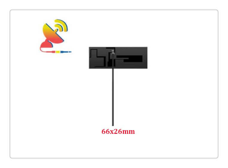 66x26mm High-performance 4G 5G NBIoT Internal FPCB Antenna - C&T RF Antennas Inc