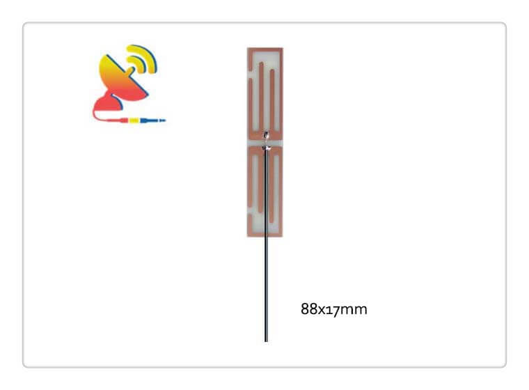 C&T RF Antennas Inc - 88x17mm High-Gain 4G 5G Narrowband IoT PCB Antenna Manufacturer