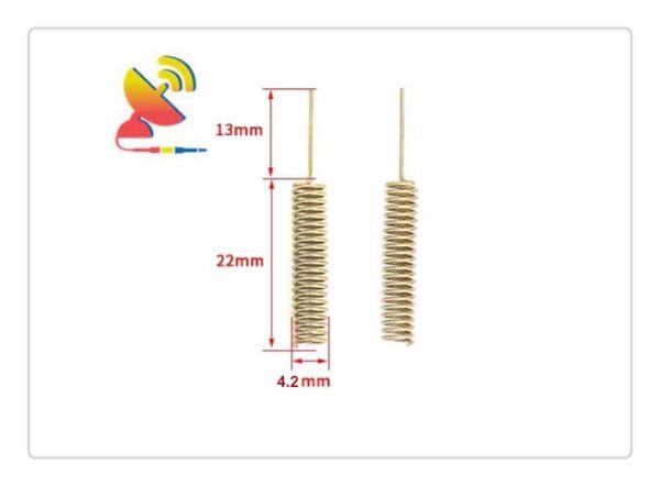 Spring Antenna Lora Module High-performance Lora 433 Antenna RF Module Antenna – C&T RF Antennas ...