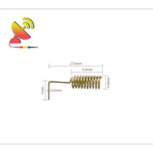 C&T RF Antennas Inc - 17.6x4.6mm Helix Helical 915MHz Antenna Spring Coil Antenna Manufacturer