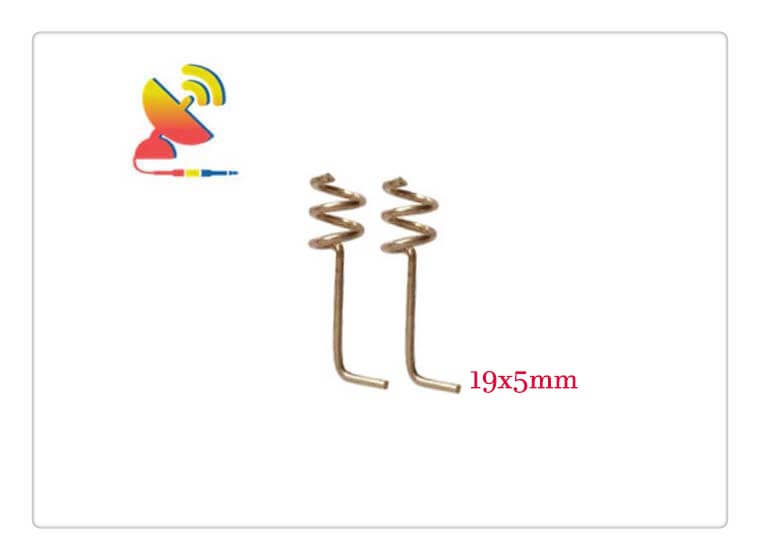 C&T RF Antennas Inc - 19x5mm Low-profile Spring 4G Antenna Coil Helical Antenna Manufacturer