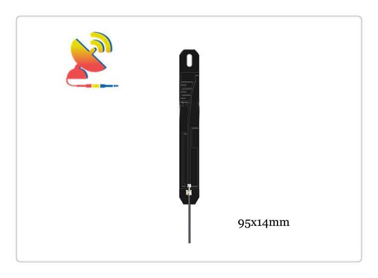 C&T RF Antennas Inc - 95x14mm 700 800 900 MHz High-gain PCB Antenna NB-IoT GSM LoRa Antenna Manufacturer