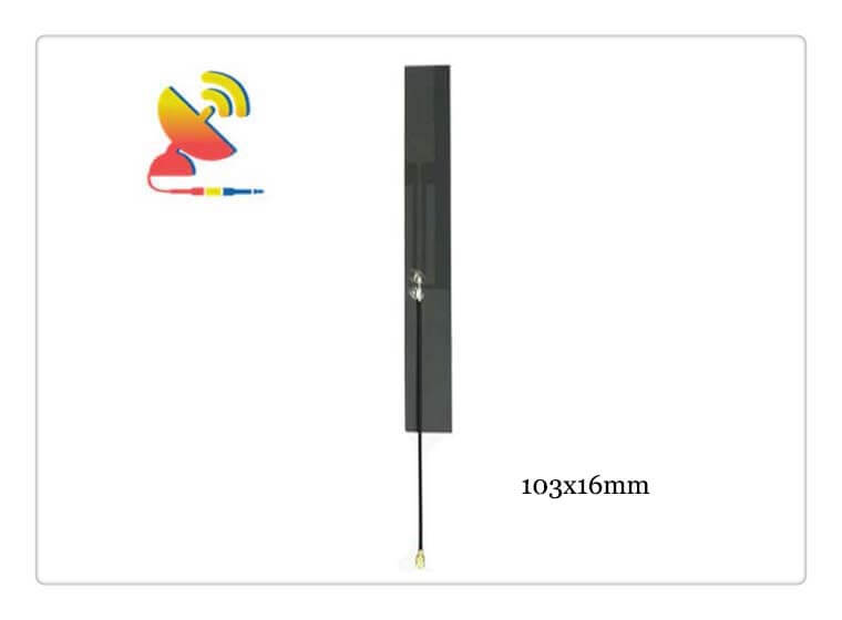 C&T RF Antennas Inc - 103x16mm High-gain 8dBi 4G LTE Multiband Flexible PCB Antenna Manufacturer