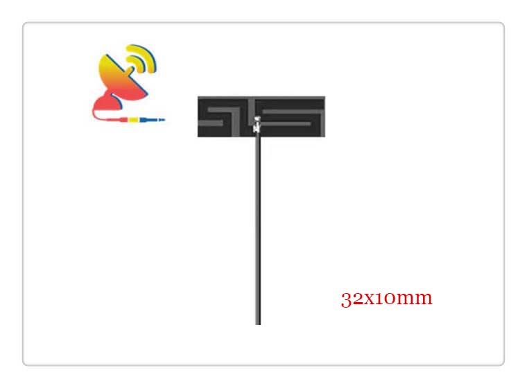 C&T RF Antennas Inc - 32x10mm Bluetooth Wi-Fi IPEX 2.4GHz Flexible PCB Antenna Manufacturer