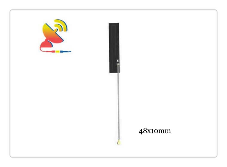 C&T RF Antennas Inc - 48x10mm Flexible Patch Antenna 433 MHz ISM Band Antenna Manufacturer
