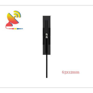 C&T RF Antennas Inc - 63x12mm UFL Wifi Antenna 6dBi 2.4 GHz Flexible PCB Antenna