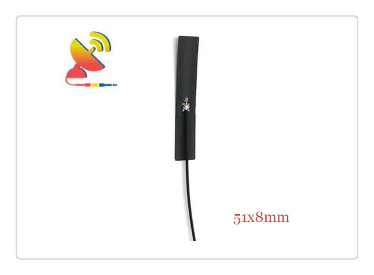 C&T RF Antennas Inc - 51x8mm ISM 2.4 GHz Band Flexible PCB Antenna 5dBi WiFi Antenna Manufacturer