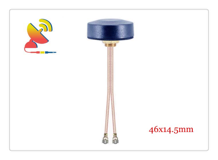 C&T RF Antennas Inc - 46x14.5mm Low-Profile 2x2 MIMO Wi-Fi Antenna Manufacturer