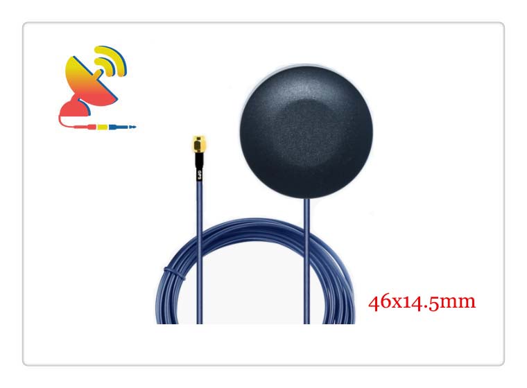 C&T RF Antennas Inc - 46x14.5mm Low-Profile Passive GPS Puck Antenna Manufacturer