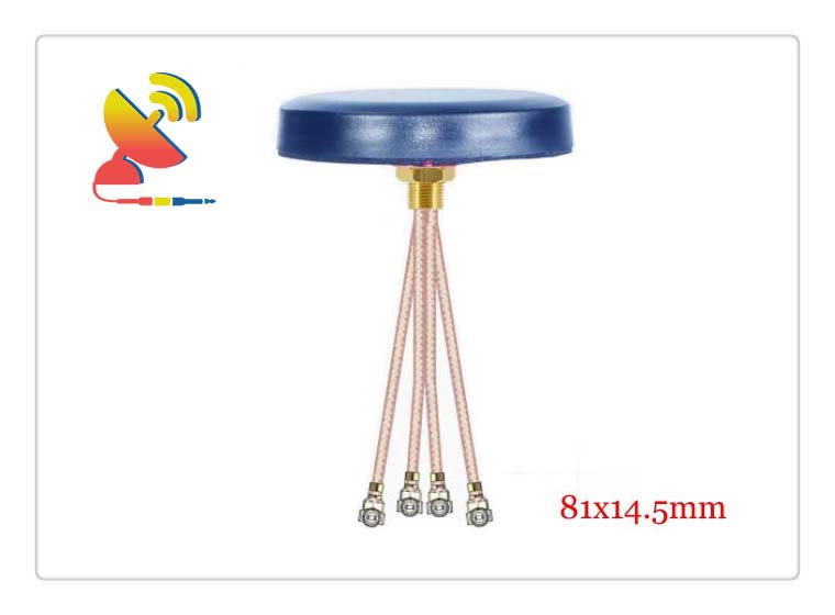 C&T RF Antennas Inc - 81x14.5mm Low-Profile Cellular 4x4 MIMO LTE Antenna Manufacturer