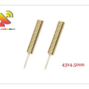 C&T RF Antennas Inc - 43x4.5mm 433MHz Spring Helical Antenna for Wireless Modules Manufacturer
