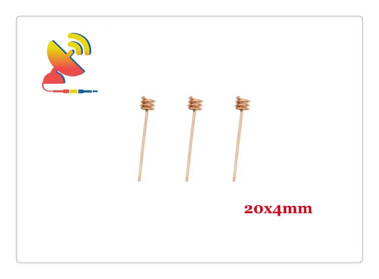 C&T RF Antennas Inc - 20x4mm Low-profile 2.4G Wi-Fi Spiral Coil Antenna Supplier