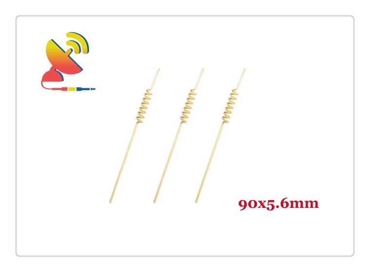 C&T RF Antennas Inc - 90x5.6mm High-gain 5dBi Welding 2.4GHz Coil Spring Antenna Supplier