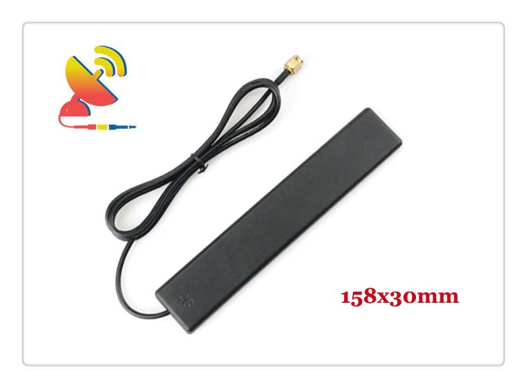 C&T RF Antennas Inc - 158x30mm 5G NR Adhesive Patch Antenna SMA Male Antenna Manufacturer