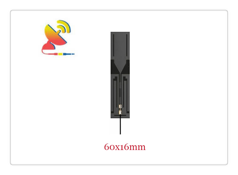 C&T RF Antennas Inc. - 60x16mm 4G LTE Flexible Printed Circuit Board Antennas Manufacturer