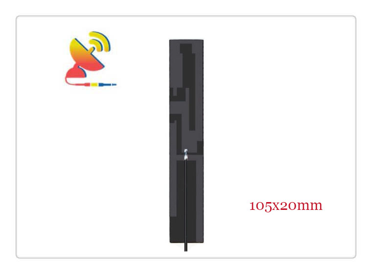 C&T RF Antennas Inc. - 105x20mm High-Gain 3G 4G GSM LTE Built-in Antennas Manufacturer