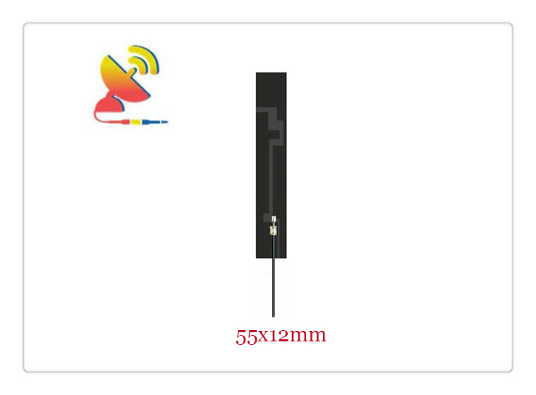 C&T RF Antennas Inc. - 55x12mm Cellular GSM, LTE, 2G 3 G 4G Flex PCB Antennas Manufacturer