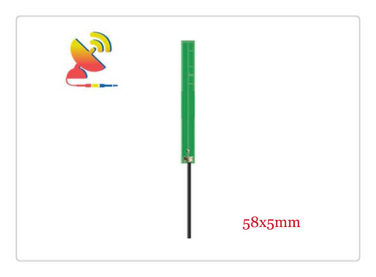 C&T RF Antennas Inc. - 58x5mm High-performance ISM 868 MHz PCB Antenna Manufacturer