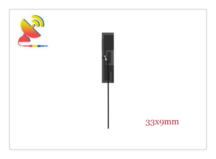 C&T RF Antennas Inc. - 33x9mm Compact-size Embedded 2.4 GHz Module Antennas Manufacturer