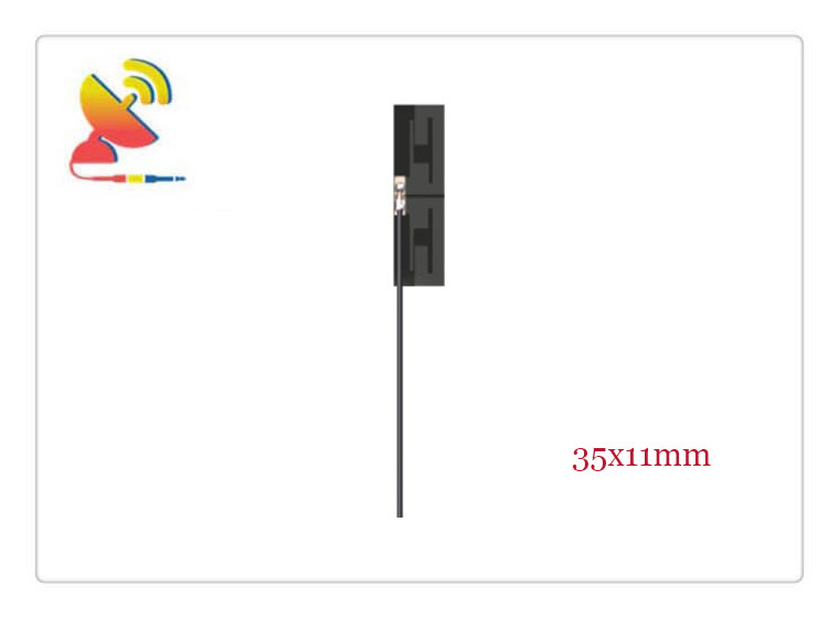C&T RF Antennas Inc. - 35x11mm Embedded Flexible PCB Antenna WiFi 2.4 GHz Manufacturer